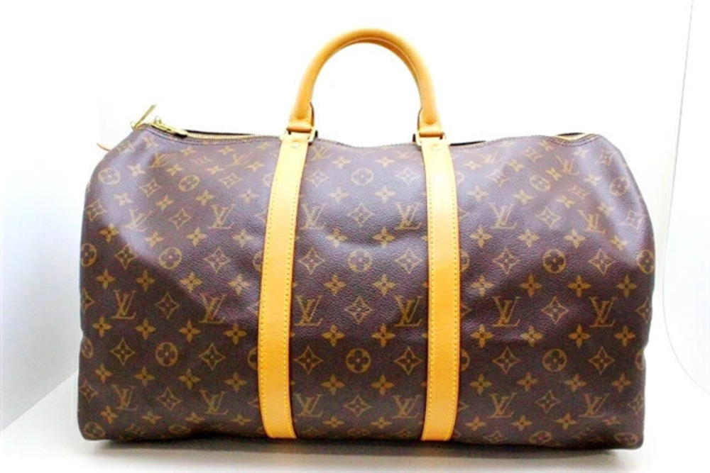 LOUIS VUITTON Keepall Boston Bag Monogram